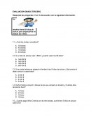 Evaluaciones con operaciones básicas