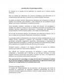 Introducción a la psicología jurídica.