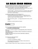LA BAJA EDAD MEDIA La territorialización del derecho es la aplicación del derecho en un reino