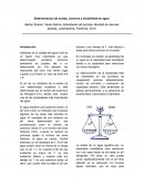 Determinación de acidez, cloruros y alcalinidad en agua.