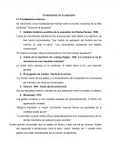 Fundamentos de la expresión 3.1 Fundamentos teóricos