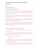 Prueba evaluación procesal civil