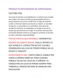 PRODUCTO INTEGRADOR DE APRENDIZAJE CULTURA VIAL