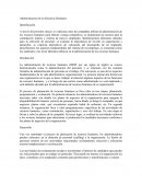 Ensayo de Administracion de los Recursos Humanos