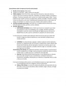 Conocimientos sobre la empresa de servicio seleccionada