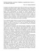 Prácticas docentes y escritura: hipótesis y experiencias en torno a una relación productiva