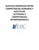 COMPETENCIAS INTRAPERSONALES