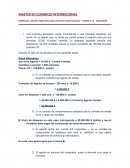 Gestión Operativa del Comercio Internacional – CASOS 1+2 - ADUANAS