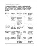 ÁMBITO DE INTERVENCIÓN PSICOSOCIAL