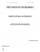 TÉCNICO EN ECOLOGÍA