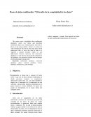 Bases de datos multimedia: “El desafío de la complejidad de los datos”