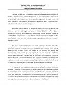 La razón no tiene sexo