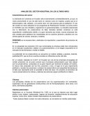 ANALISIS DEL SECTOR INDUSTRIAL EN LOS ULTIMOS AÑOS