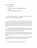 MEMORIA Y COMUNIDAD Objetivo del autor