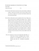 Dos decisiones importantes en la vida de Don Luis de Vargas.