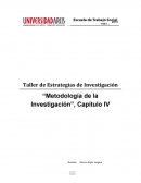 Capítulo IV - Sampieri (Definición del tipo de investigación a realizar)