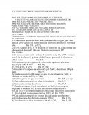 TALLER DE SOLUCIONES Y CONCENTRACIONES QUÍMICAS