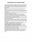 Alcoholismo juvenil, el trago más amargo