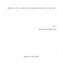 IMPORTANCIA DE LA GESTIÓN DE LA INFORMACIÓN DIGITAL EN LA EDUCACIÓN