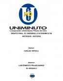 EL DESARROLLO ECONOMICO DE ANTIOQUIA - HISTORIA