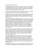 Proceso de gestión administración