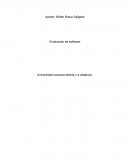 Cuadro de evaluación de software