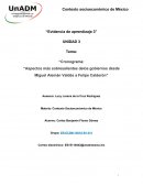 Presidentes de México: Períodos y aspectos sobresalientes