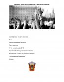 Influencia de la sociedad dentro del desarrollo y relaciones humanas