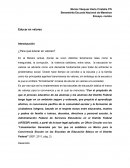 Valores ¿Para qué educar en valores?