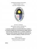 EL USO DEL SOFTWARE ,DETERMINACIÓN DEL PROBLEMA