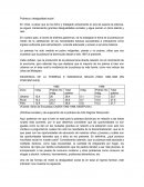 Pobreza y desigualdad social