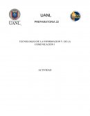 TECNOLOGIAS DE LA INFORMACION Y DE LA COMUNICACIÓN 1 ACTIVIDAD