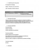 Analisis de puestos de empresa