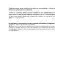 Considera que se puede transformar la cultura de una sociedad, a partir de la formación de competencia ciudadanas