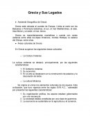Grecia y Sus Legados