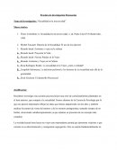 Tema de Investigación: “Sexualidad en la tercera edad”