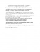 Como es que se da la Actividad inicial antropologia