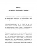 El caballero de la armadura oxidada - Ensayo.