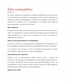 Éxito competitivo Notas 4