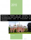 Cuales son los Sistemas bases de datos de 10 universidades