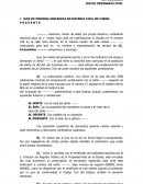 Modelo ordinario civil demanda