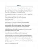 Obra de Teatro "Un Rato"