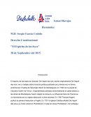 El espíritu de las leyes (en francés: De l'esprit des lois, escrito originalmente De l'esprit des loix)