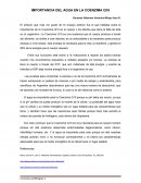 Importancia del agua en la Coenzima Q10