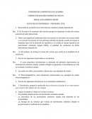 CORRECCION SEGUNDO EXAMEN DE FISICA II