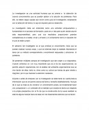 PROYECTO INVESTIGACIÓN orienta a la obtención de nuevos conocimientos