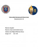 Actividad Inetgradora Español