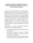 NORMA OFICIAL MEXICANA NOM-045SSA2-2005 PARA LA VIGILANCIA EPIDEMIOLÓGICA