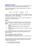 Distribución de Poisson