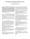 Estrategias de Producción/Operaciones